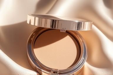 Compact Silk Skin Powder Foundation, providing a flawless, natural finish for radiant skin.